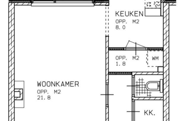 De rustplek in huis is een energetische plek aan de achterzijde